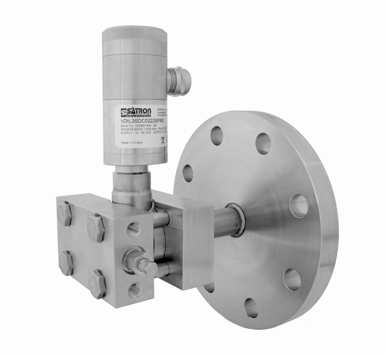 VDtL Differential Pressure Transmitter Satron Instruments